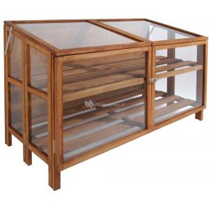 FSC hardhouten kweekkas breed FSC hardhouten kweekkas breed